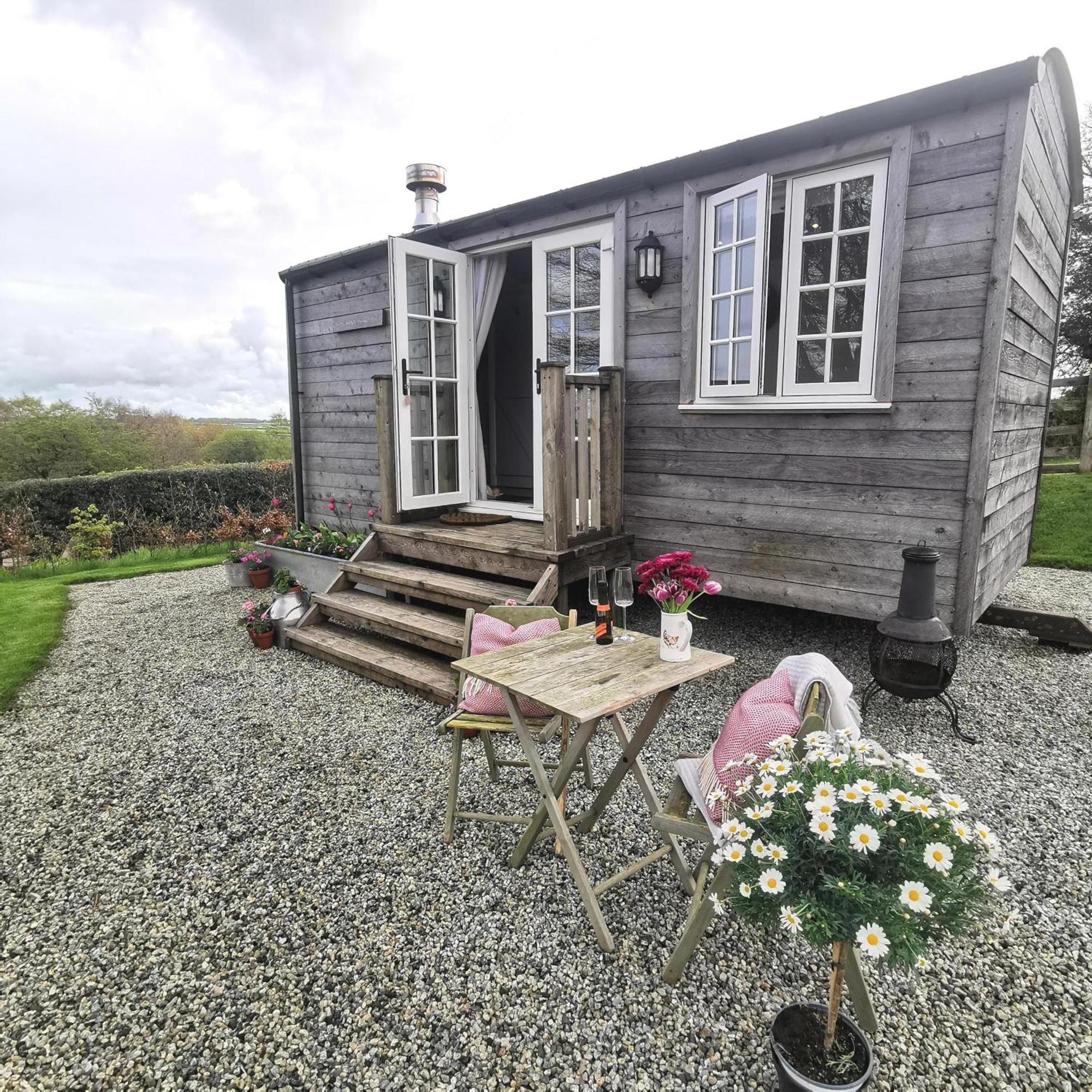 Willa Elvan Farm Shepherd'S Hut Exeter Zewnętrze zdjęcie