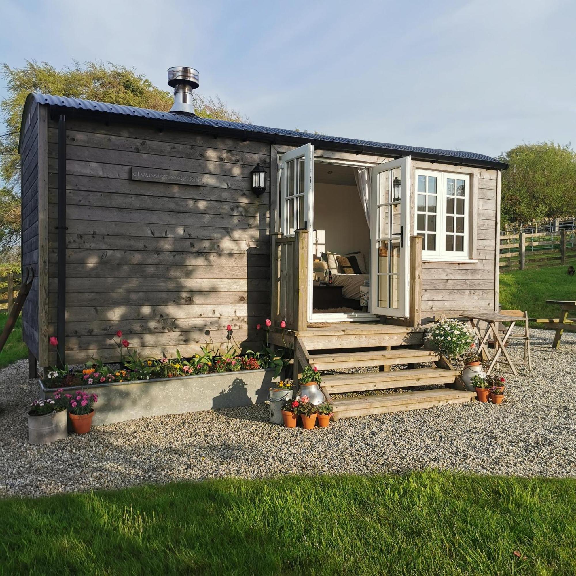 Willa Elvan Farm Shepherd'S Hut Exeter Zewnętrze zdjęcie